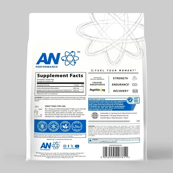 Applied Nutrition Creatine Monohydrate + Peptide 444g