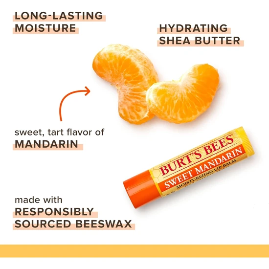 Burt's Bees Sweet Mandarin Lip Balm