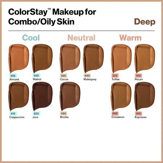 Revlon Colourstay Combination Oily Skin Foundation 150 Buff Chamois