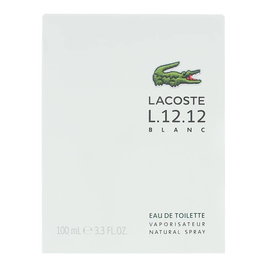 Lacoste Eau De Lacoste L.12.12 Blanc Eau De Toilette 100ml