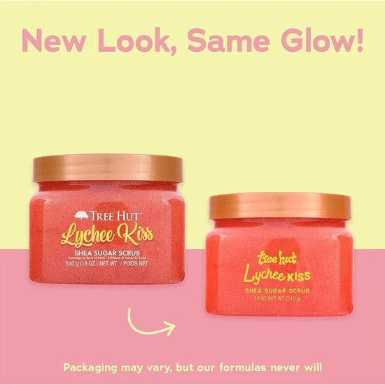 Tree Hut Lychee Kiss Shea Sugar Scrub 510g