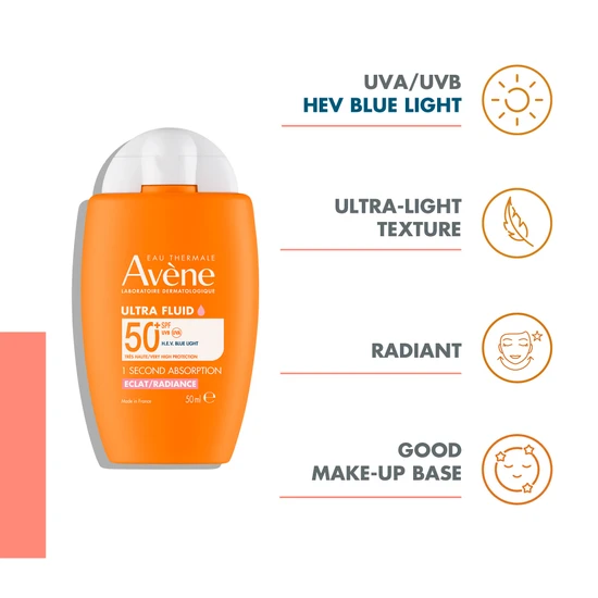 Avène Ultra Fluid Radiance SPF 50+ 50ml