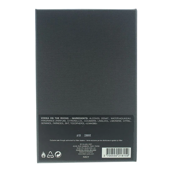 Kilian Vodka On The Rocks Eau De Parfum 50ml