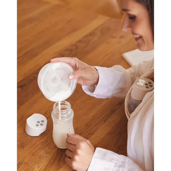 MomCozy S12 Pro Wearable Double Breast Pump White