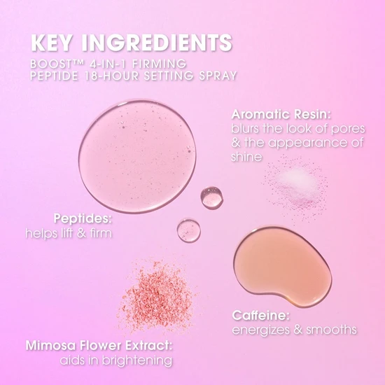 beautyblender Boost 4-in-1 Firming Peptide Setting Spray 100ml