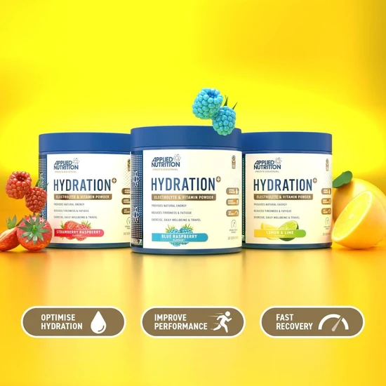 Applied Nutrition Hydration+ Strawberry Raspberry Powder 240g