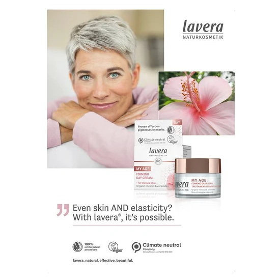 Lavera My Age Eye & Lip Contour Cream With Organic Hibiscus & Ceramides For Mature Skin 15ml