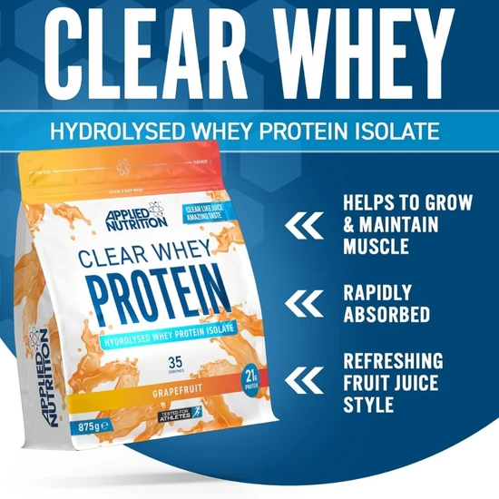 Applied Nutrition Clear Whey Protein Strawberry & Lime 875g
