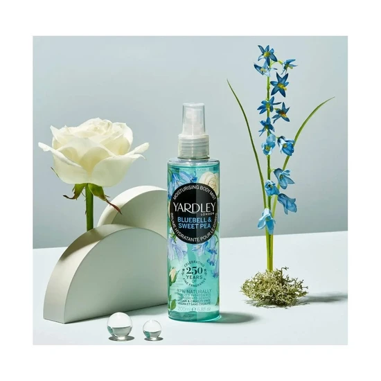 Yardley Bluebell & Sweet Pea Moisturising Body Mist 200ml