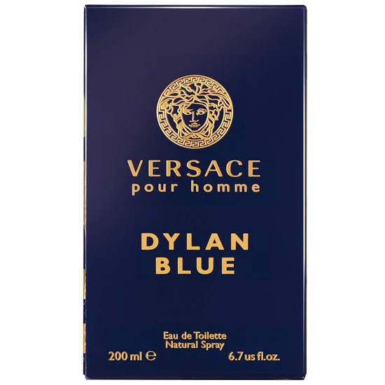 Versace Dylan Blue Pour Homme Eau De Toilette 200ml