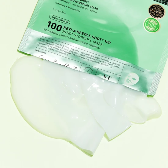 VT COSMETICS Reti-a Reedle Shot 100 2step Hydrogel Mask 30g