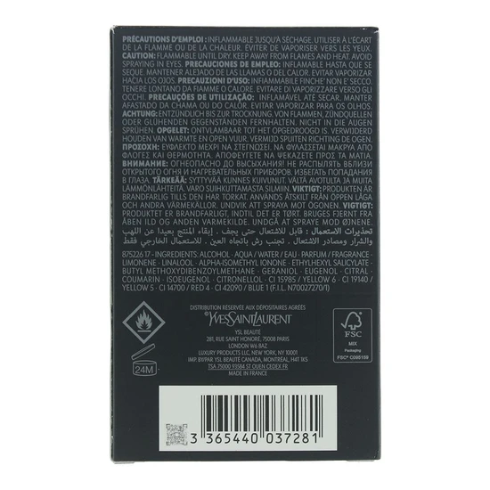 Yves Saint Laurent M7 Eau De Toilette 80ml