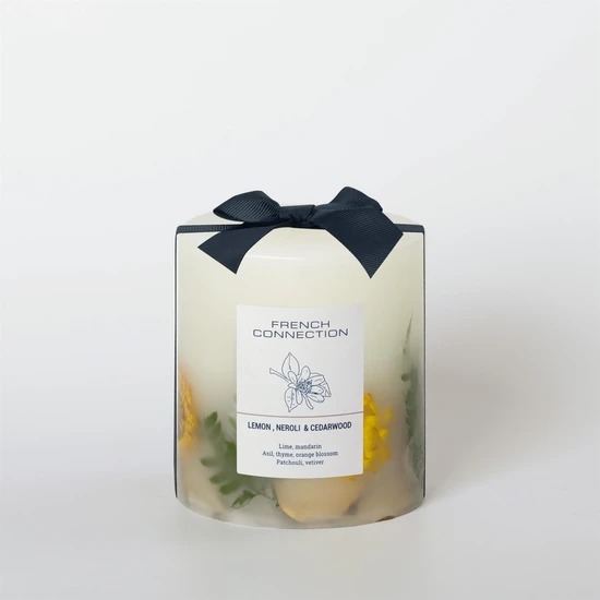 French Connection Botanical Collection Lemon Neroli & Cedarwood Candle 660g