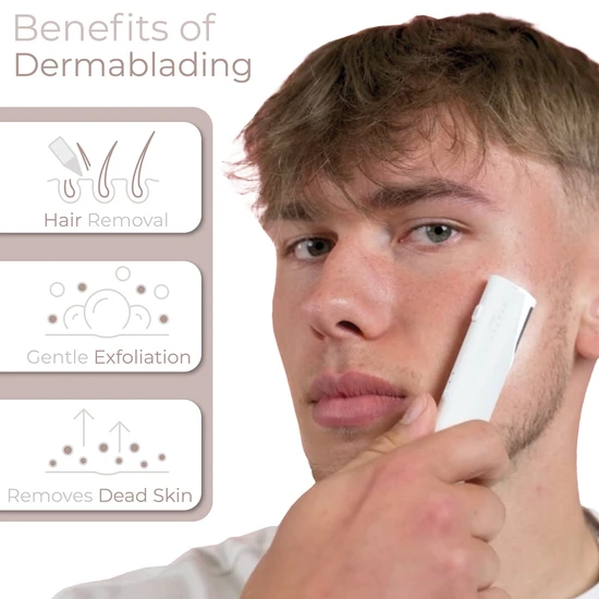 Stylpro 2-In-1 Light Up Sonic Dermaplane