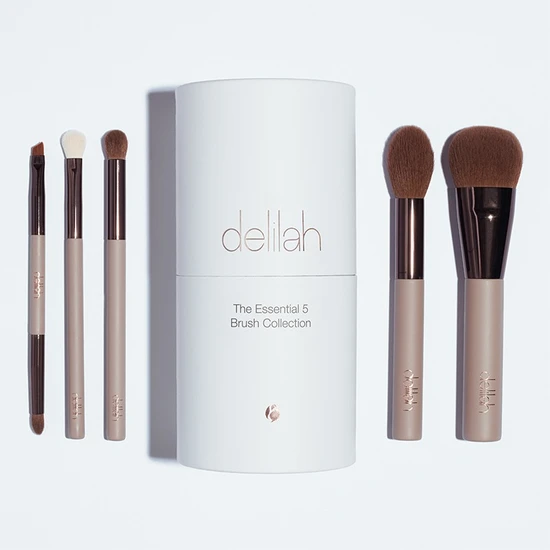 delilah Cosmetics Piece Brush Collection