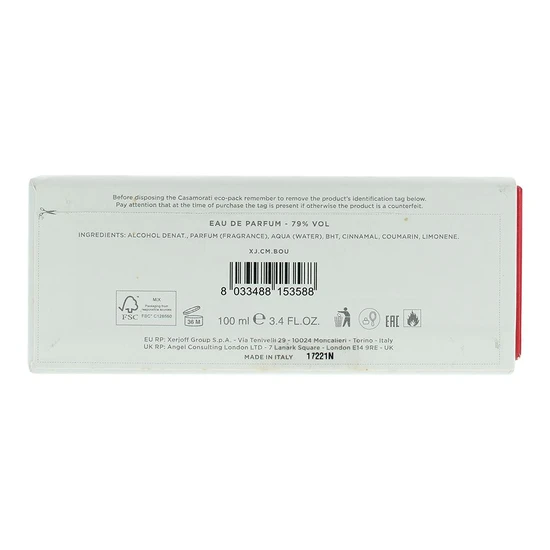 Xerjoff Casamorati 1888 Bouquet Ideale Eau De Parfum 100ml