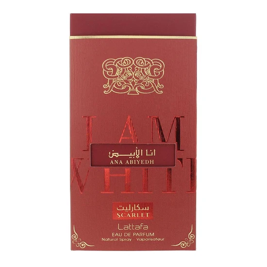 Lattafa Ana Abiyedh Scarlet Eau De Parfum 60ml