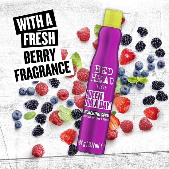TIGI Bed Head Queen For A Day Volume Thickening Spray For Fine Hair 311ml