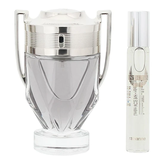 Paco Rabanne Invictus Eau De Toilette Gift Set 100ml & 20ml