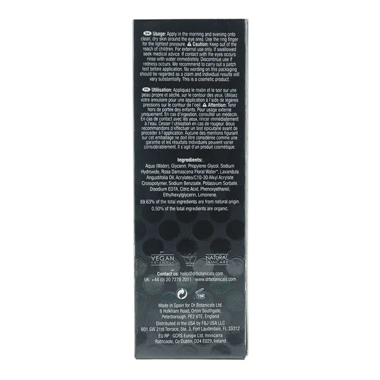 Dr Botanicals Rose Lavender Super Strength Anti-Ageing Eye Serum 15ml