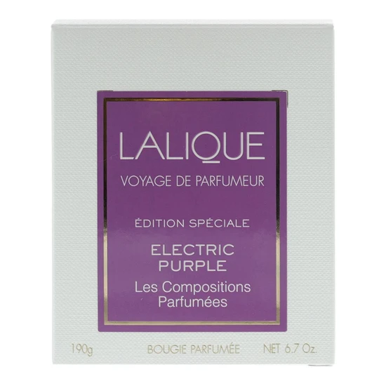 Lalique Les Compositions Parfumees Electric Purple Candle 190g