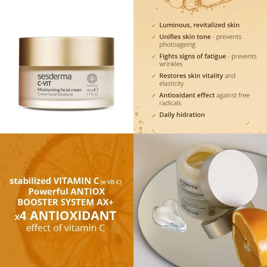 Sesderma C-Vit Moisturising Facial Cream 50ml