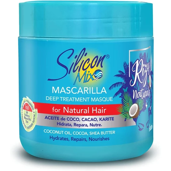 Silicon Mix Rizos Naturales Deep Treatment Masque For Natural Hair 10.5 OZ