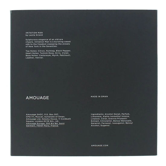 Amouage Imitation Man Eau De Parfum 100ml