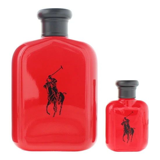 Ralph Lauren Polo Red Eau De Toilette Gift Set 125ml + 15ml