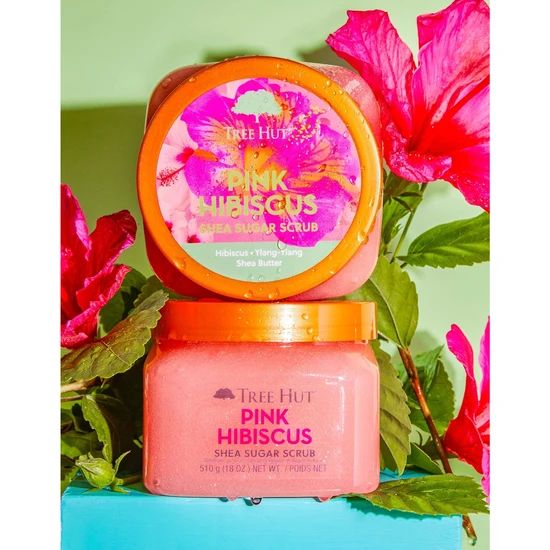 Tree Hut Pink Hibiscus Shea Sugar Scrub 510g