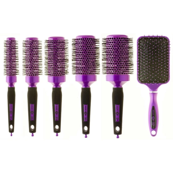 Head Jog 90 Purple Ceramic Radial Brush 50mm