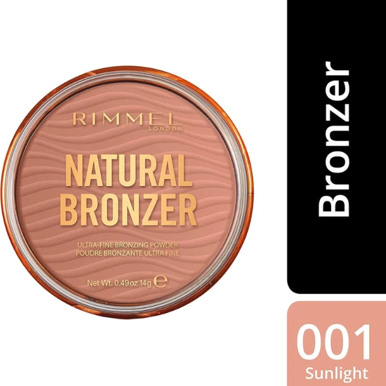 Rimmel Natural Bronzer 001 Sunlight