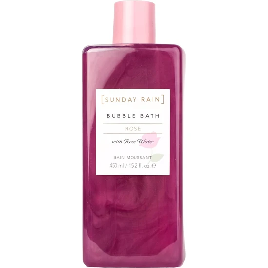 Sunday Rain Rose Bubble Bath 450ml