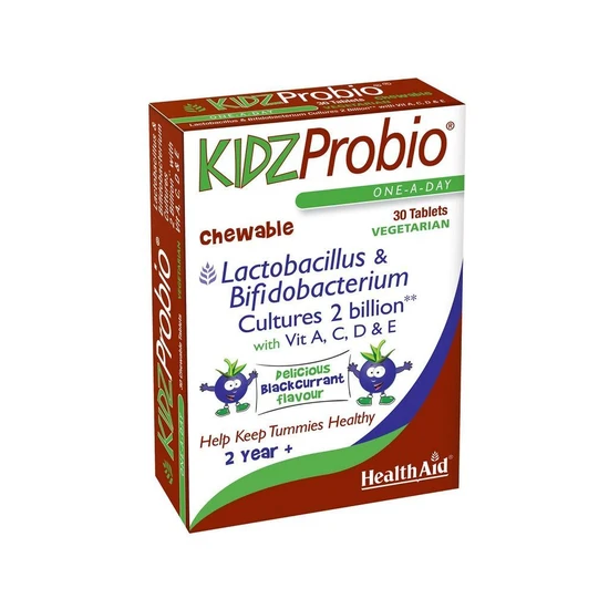 Health Aid KidzProbio 2 Billion Tablets 30 Tablets