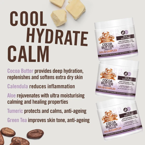 American Dream Cocoa Butter Lavender Solid Complex 56 g