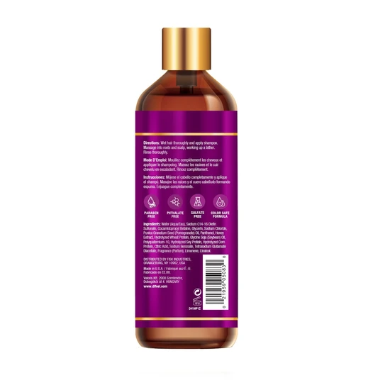 Difeel Pomegranate & Manuka Honey Sulphate Free Shampoo 1000ml