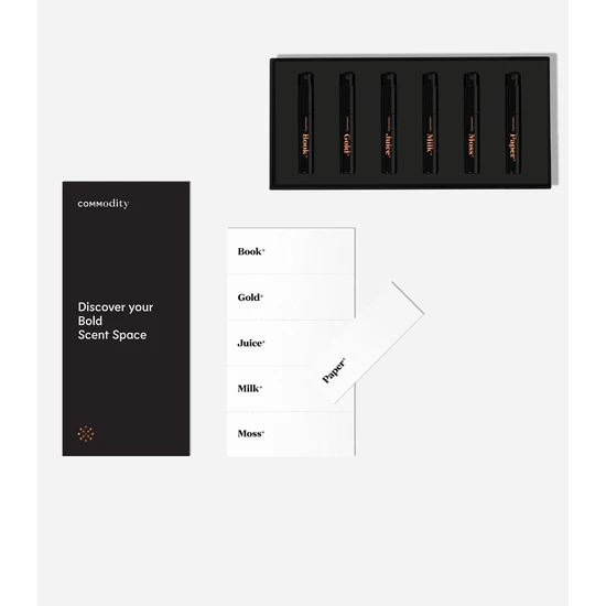 COMMODITY BOLD Scent Space Kit 6 x 2ml