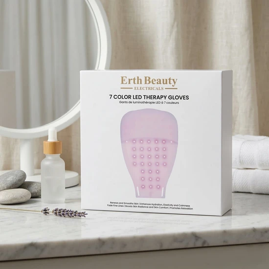 Erth Skin London 7 Colour LED Therapy Glove