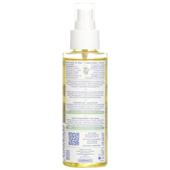 Mustela Massage Oil For Normal Skin 100ml
