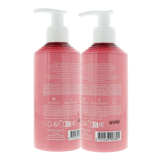 Roger & Gallet Rose Wellbeing Body Lotion 250ml