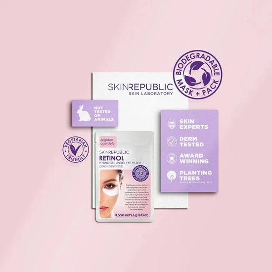 Skin Republic Retinol Hydrogel Eye Mask 3 Pairs