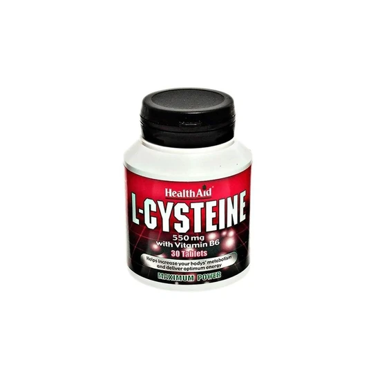 Health Aid L-Cysteine 550mg Tablets 30 Tablets
