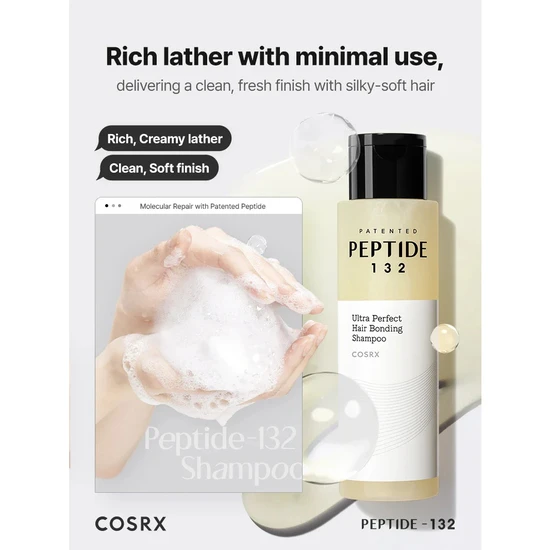 CosRx Peptide 123 Ultra Perfect Hair Bonding Shampoo 200ml