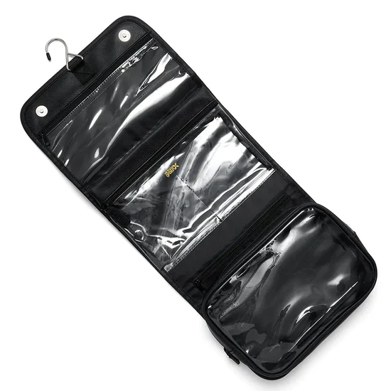 Victoria Green Emma 3 In 1 Hanging Wash Bag Black