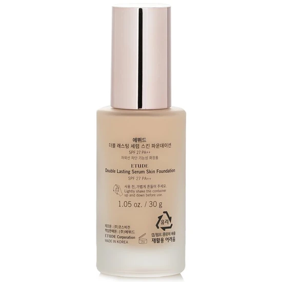 Etude House Double Lasting Serum Skin Foundation SPF 27 23N1 Sand