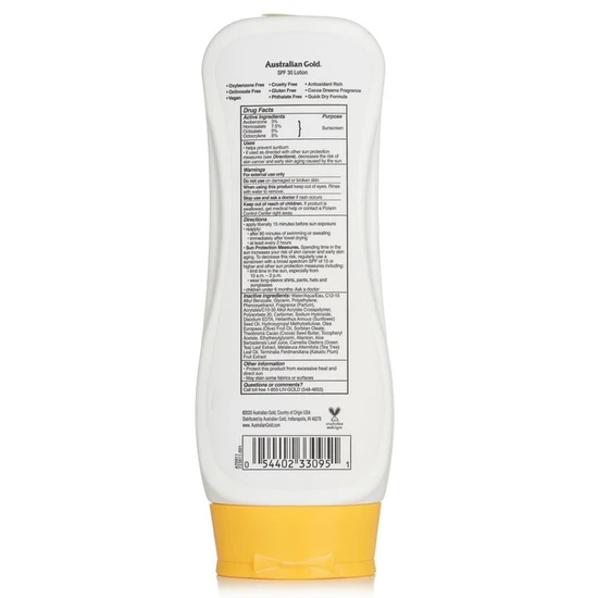Australian Gold Lotion Sunscreen SPF 30 237ml