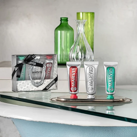 Marvis Toothpaste Travel Trio Gift Set 2 x 25ml