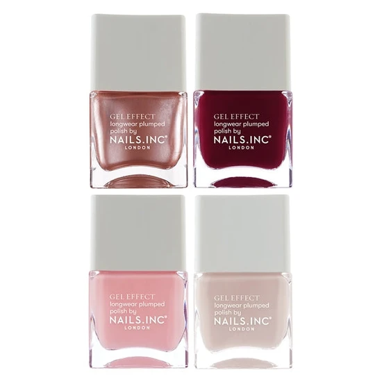 Nails Inc Bright Like A Diamond Nail Polish Gift Set 4-Piece