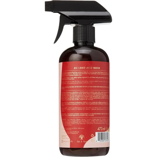 As I Am Jamaican Black Castor Oil Water 473ml