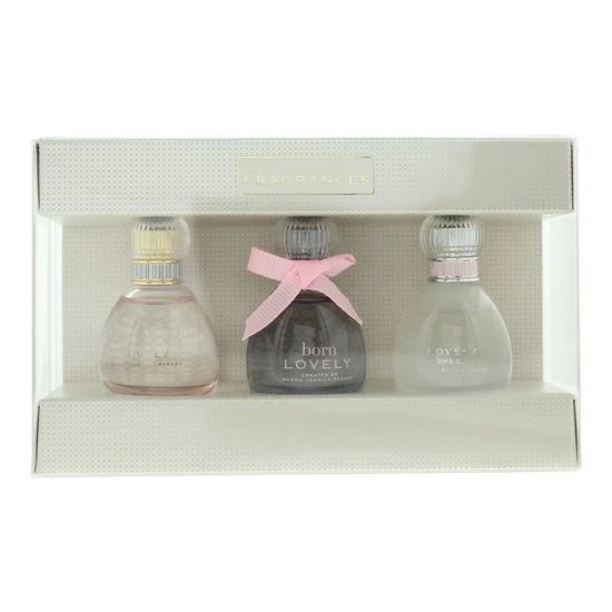 Sarah Jessica Parker Lovely Gift Set 10ml Lovely Sheer Eau De Parfum + 10ml Born Lovely Eau De Parfum + 10ml Lovely Eau De Parfum